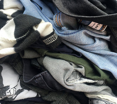 pile of clothes